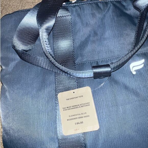 New Fabletics The Everyday Tote Elemental Blue O/S - Picture 5 of 11